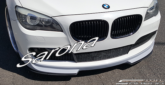 Custom BMW 7 Series  Sedan Front Add-on Lip (2009 - 2015) - $590.00 (Part #BM-078-FA)